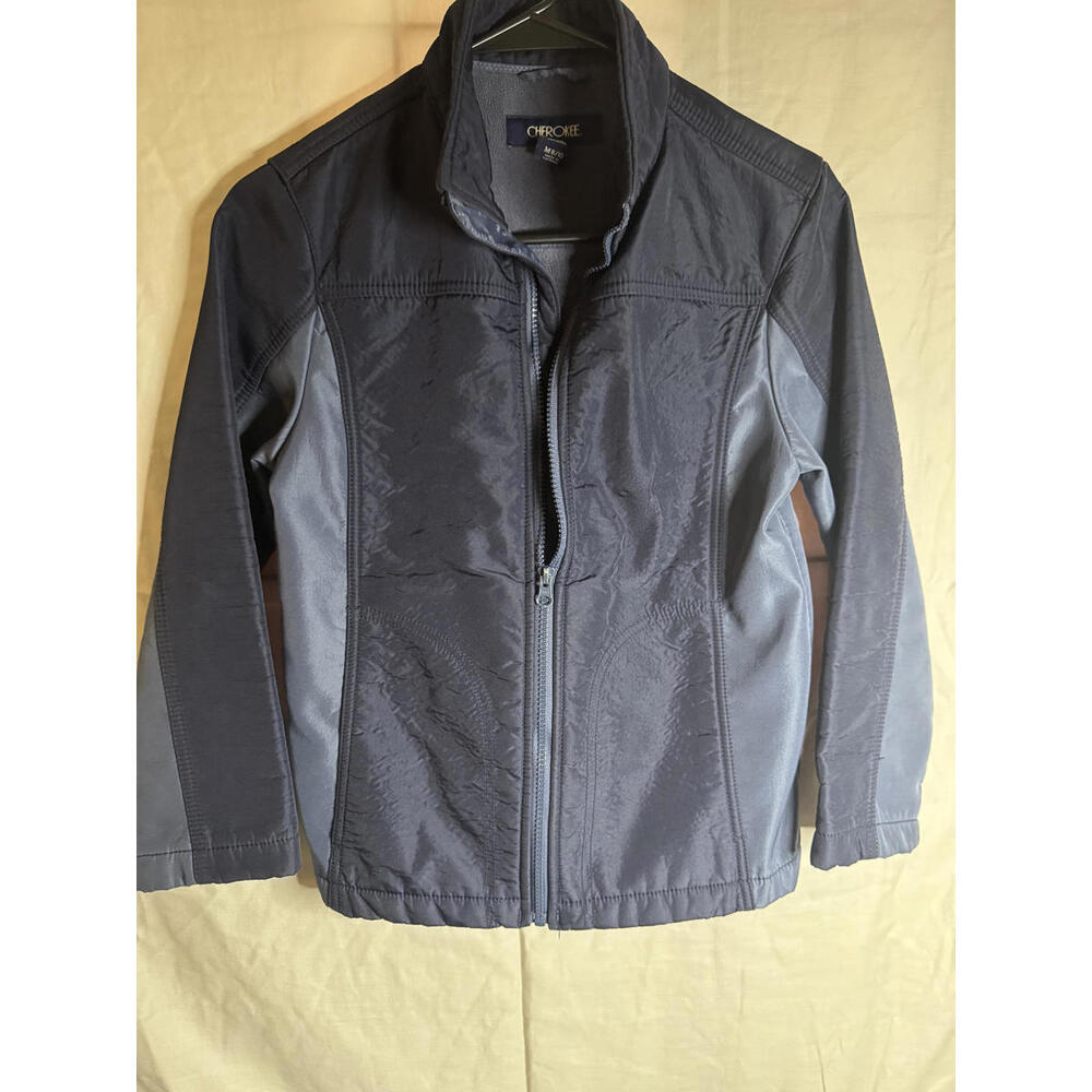 Cherokee Lightweight Women's Jacket Size‎ Medium 8/10 Two Tone Blue